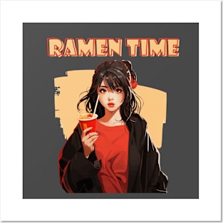 Chic Ramen Time Posters and Art